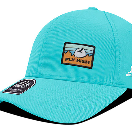 Gorra deportiva DJ Caps Fly high azul claro