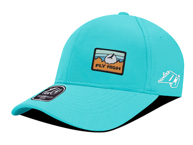 Gorra deportiva DJ Caps Fly high azul claro