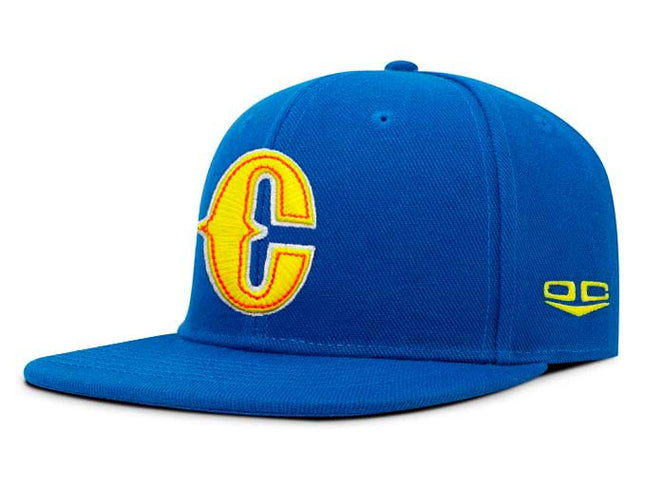 Gorra Selección Colombia de Béisbol Oficial Plana Azul rey