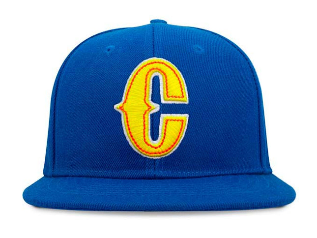 Gorra Selección Colombia de Béisbol Oficial Plana Azul rey