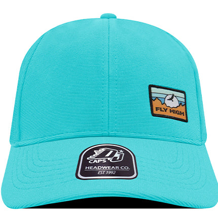 Gorra deportiva DJ Caps Fly high azul claro