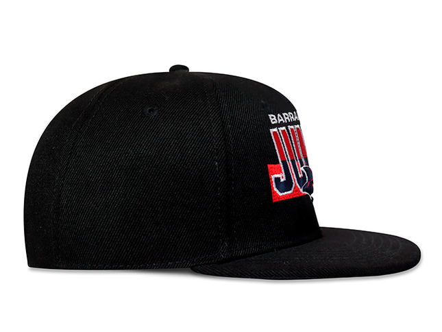 Gorra Junior FC Oficial Negro Plana