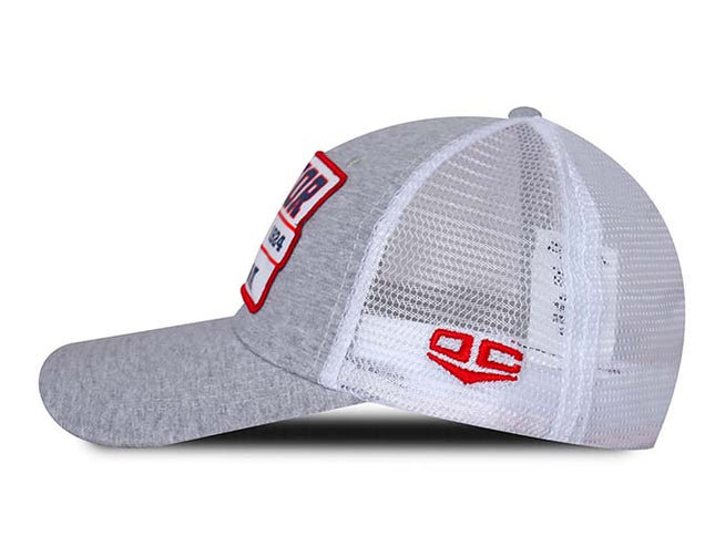 Gorra Junior FC Oficial Gris de Malla