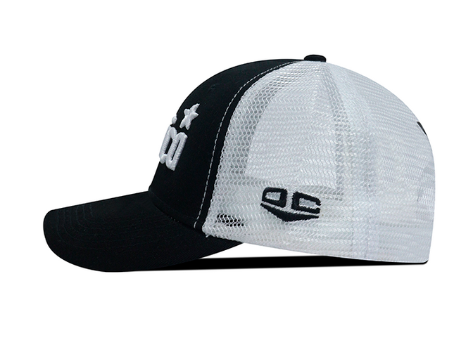 Gorra América de Cali Oficial OC Caps de Malla Negro/Blanco