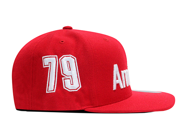 Gorra América de Cali Oficial Flexfit 6089M Plana Roja 79