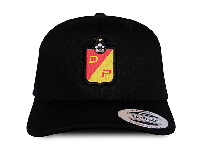 Gorra Deportivo Pereira Oficial OC Caps Flexfit premium Negra