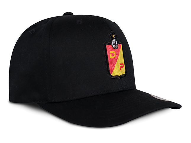 Gorra Deportivo Pereira Oficial OC Caps Flexfit premium Negra