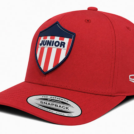 Gorra Junior F.C Oficial Flexfit 6389 roja tiburón