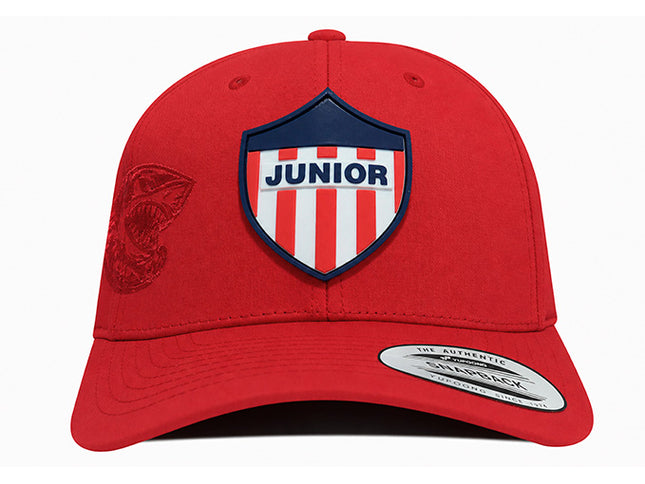 Gorra Junior F.C Oficial Flexfit 6389 roja tiburón