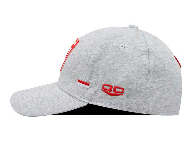 Gorra América de Cali Oficial OC Caps gris haspe banderas
