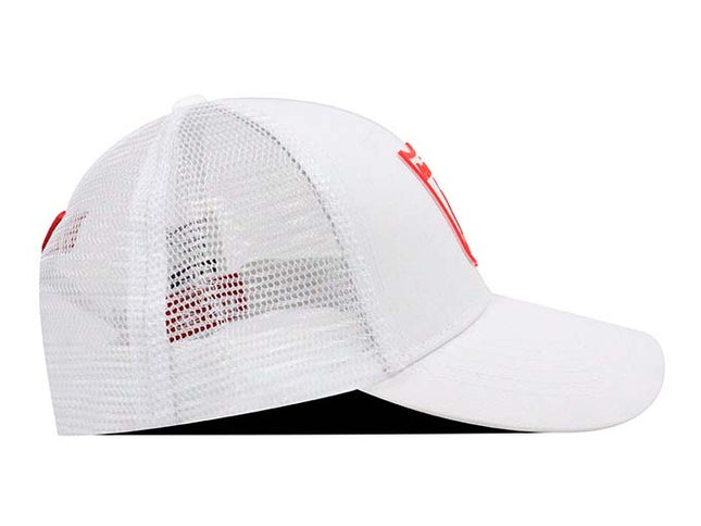 Gorra América de Cali Oficial OC Caps blanca malla