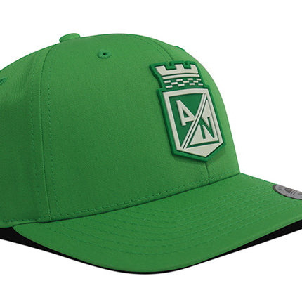 Gorra Atlético Nacional Oficial Premium Flexfit 6389 Nacional Verde estrellas