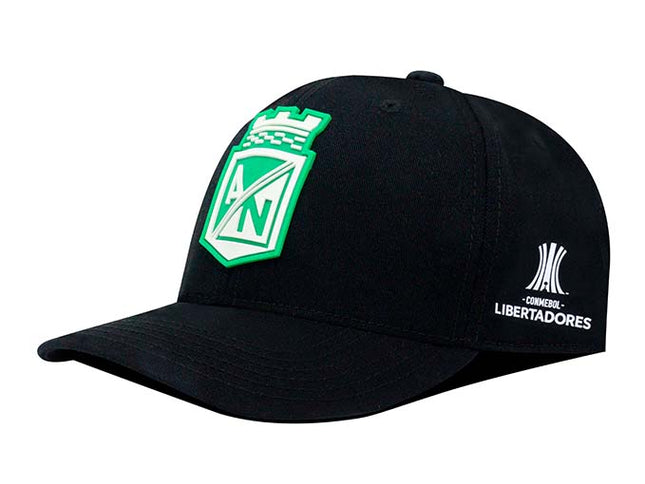Gorra Atlético Nacional Conmebol libertadores Oficial  OC Caps negra