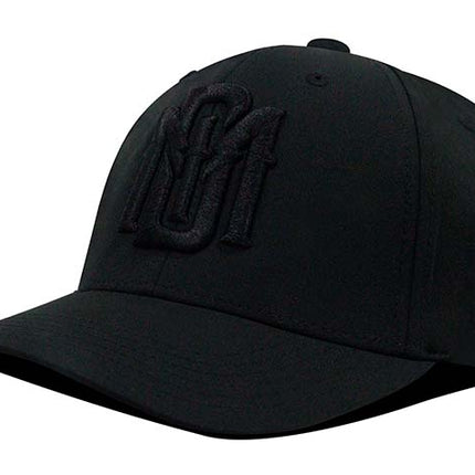 Gorra DIM Independiente Medellín Oficial negra tono a tono