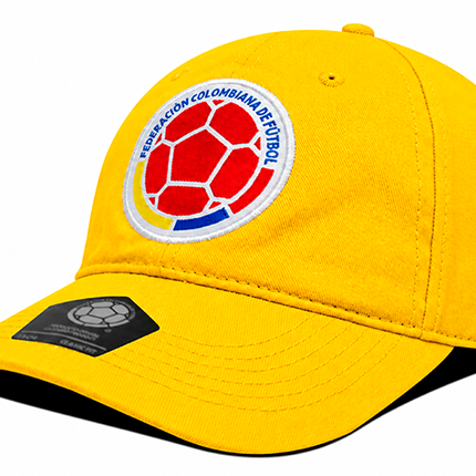 Gorra Oficial FCF Selección Colombia clásica dad cap FCFS-002