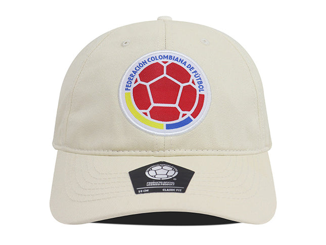 Gorra Oficial FCF Selección Colombia clásica dad cap FCFS-002