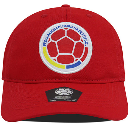 Gorra Oficial FCF Selección Colombia clásica dad cap FCFS-002