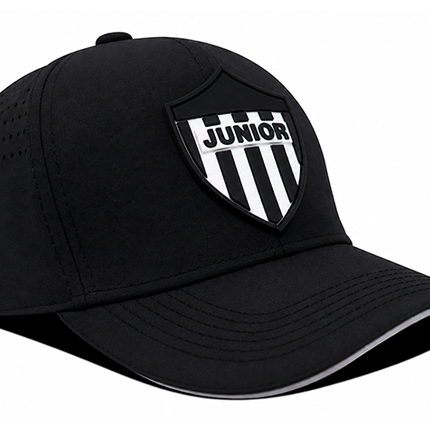 Gorra Junior FC Oficial deportiva negra Oto-106