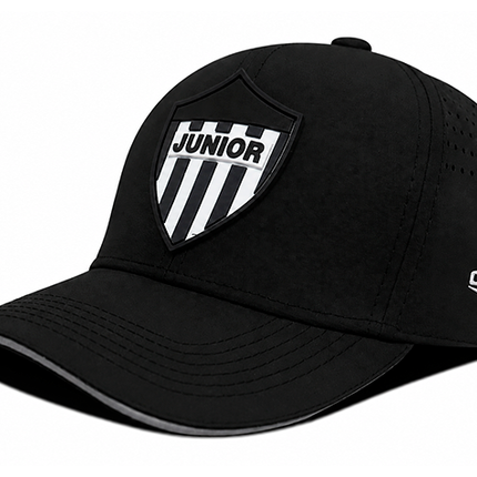 Gorra Junior FC Oficial deportiva negra Oto-106