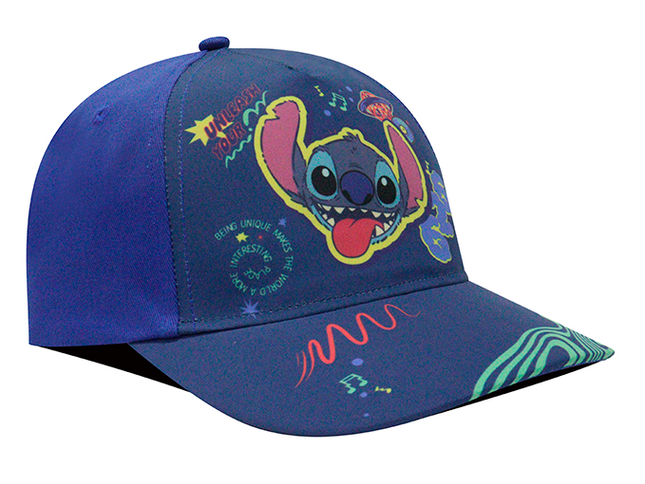 Gorra Lilo & Stitch Disney Original SKM-001 niño Unleash azul