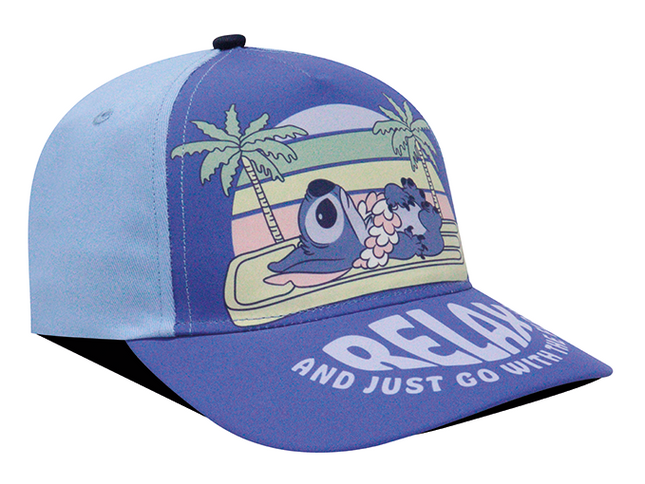 Gorra Lilo & Stitch Disney Original SKM-004 niño relax azul
