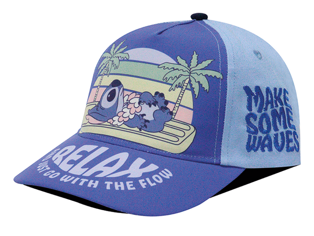 Gorra Lilo & Stitch Disney Original SKM-004 niño relax azul