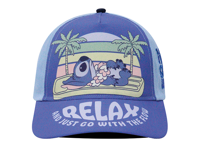Gorra Lilo & Stitch Disney Original SKM-004 niño relax azul
