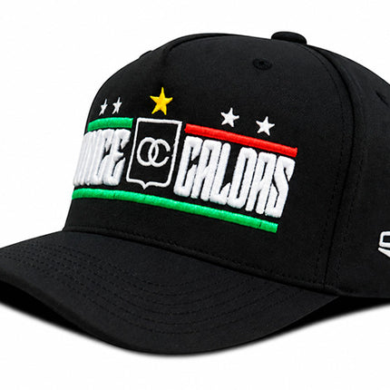 Gorra Once Caldas Oficial Negra 2004