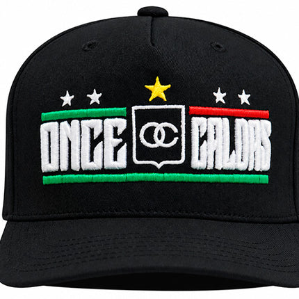 Gorra Once Caldas Oficial Negra 2004