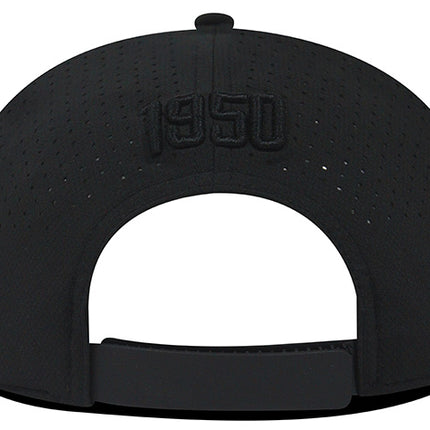Gorra Once Caldas Oficial deportiva Negra tono a tono