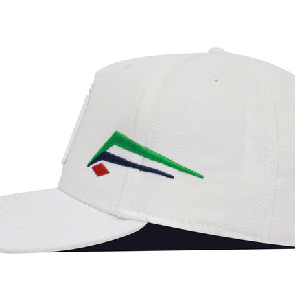 Gorra Once Caldas Oficial blanca tradición 98
