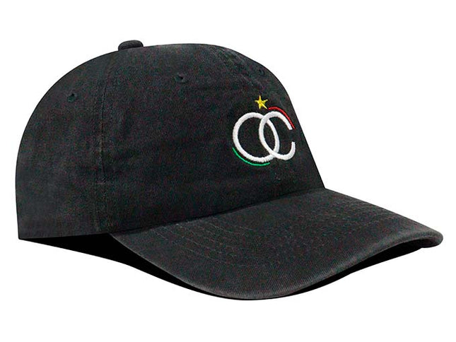 Gorra Once Caldas Oficial drill negra