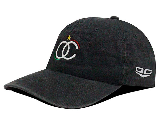 Gorra Once Caldas Oficial drill negra