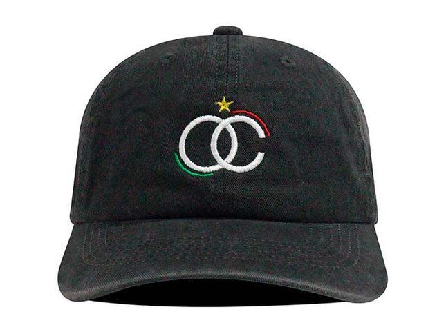 Gorra Once Caldas Oficial drill negra