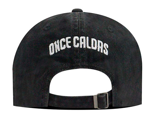 Gorra Once Caldas Oficial drill negra