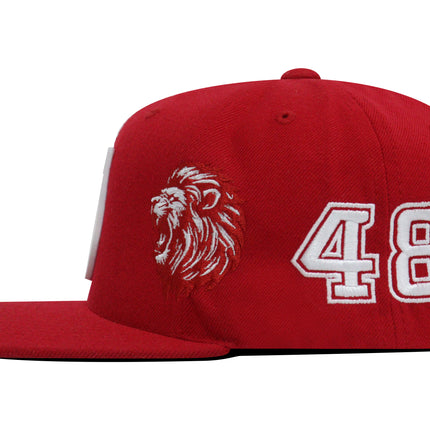 Gorra Independiente Santa Fe Oficial OC Caps plana roja