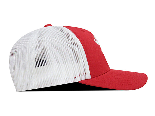 Gorra Independiente Santa Fe Oficial Flexfit 6606 rojo/blanco