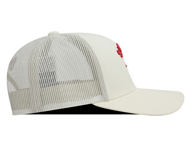 Gorra Independiente Santa Fe Oficial Flexfit 6606 beige