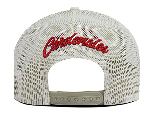Gorra Independiente Santa Fe Oficial Flexfit 6606 beige