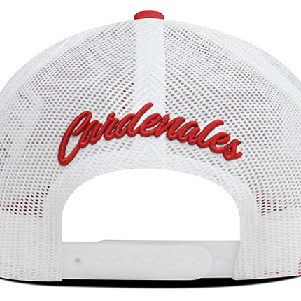 Gorra Independiente Santa Fe Oficial Flexfit 6606 rojo/blanco