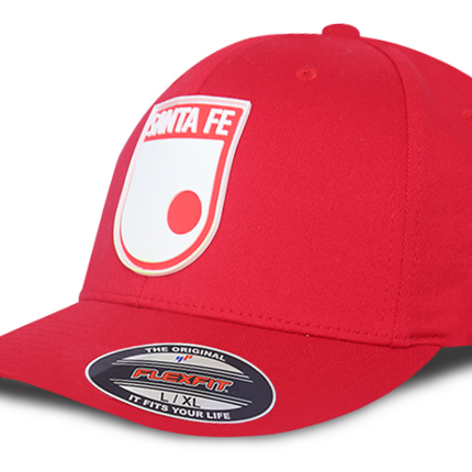 Gorra Independiente Santa Fe Oficial Flexfit 6277 Roja