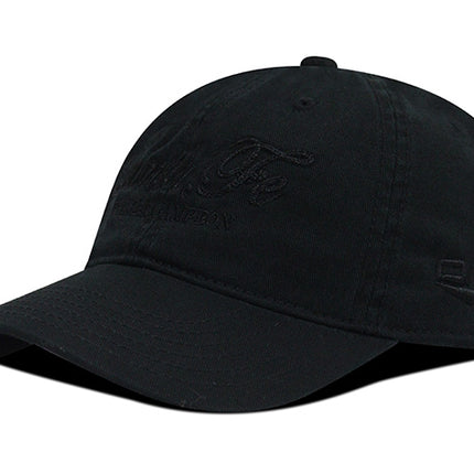 Gorra Independiente Santa Fe Oficial OC Caps dad cap negra tono a tono