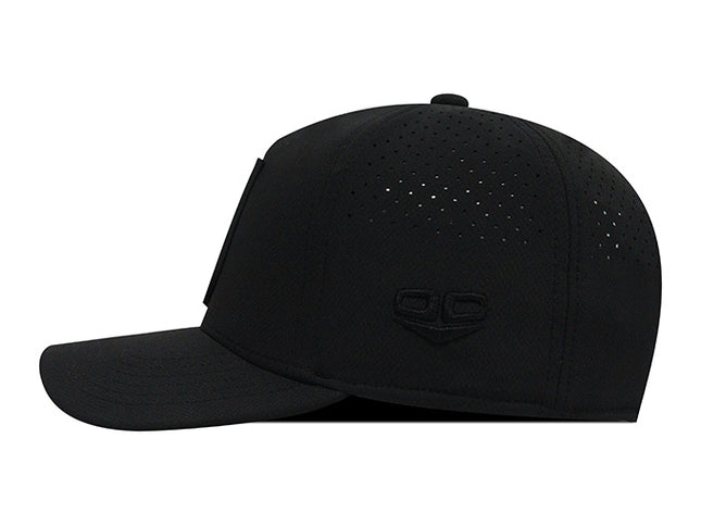 Gorra Independiente Santa Fe Oficial OC Caps negra tono a tono