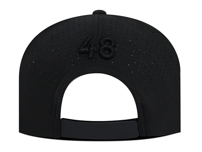 Gorra Independiente Santa Fe Oficial OC Caps negra tono a tono