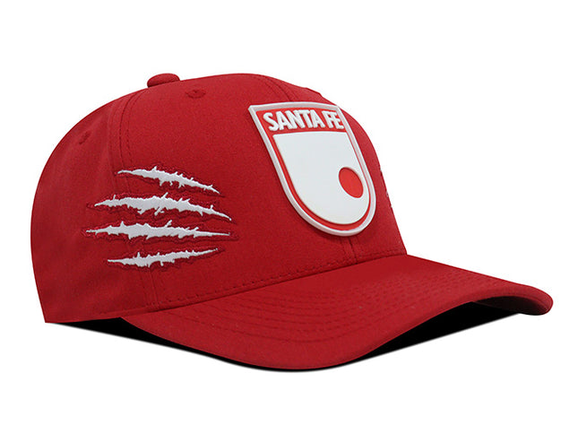 Gorra Independiente Santa Fe Oficial OC Caps Flexfit 6389 roja