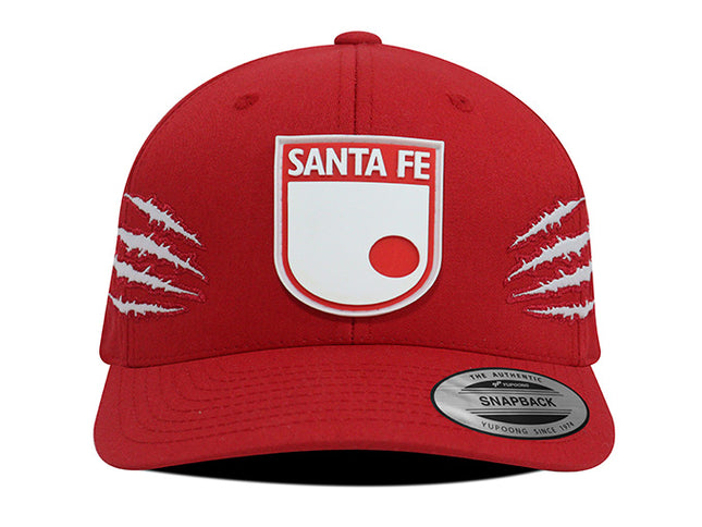 Gorra Independiente Santa Fe Oficial OC Caps Flexfit 6389 roja