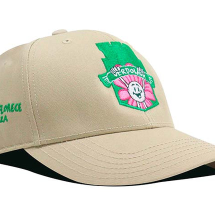 Gorra Atlético Nacional Feria de flores edición especial OC Caps khaki