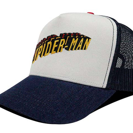 Gorra Spiderman Marvel Original de malla blanco/azul Oc Caps