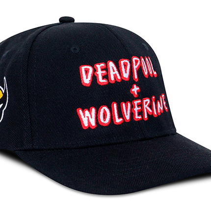 Gorra Deadpool Wolverine Original Edición limitada Negra