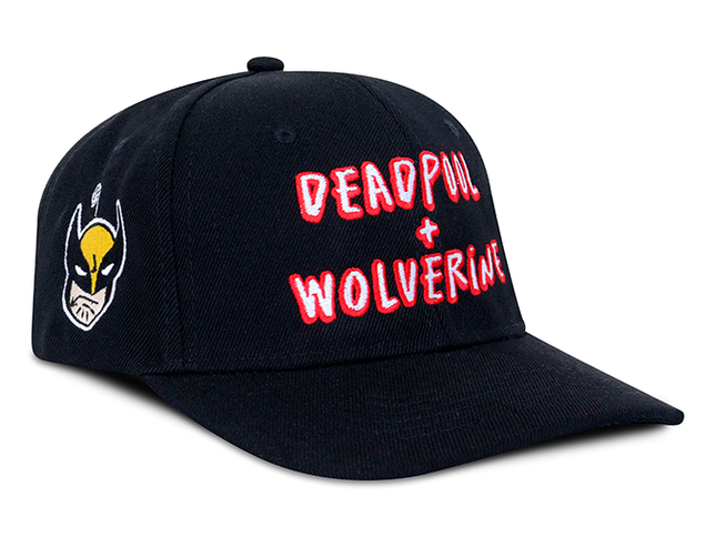 Gorra Deadpool Wolverine Original Edición limitada Negra